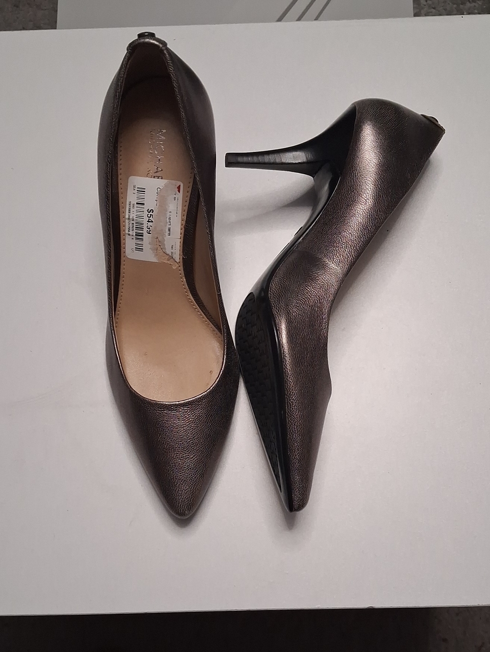 MICHAEL Michael Kors Metallic Bronze Pointed-Toe Pumps